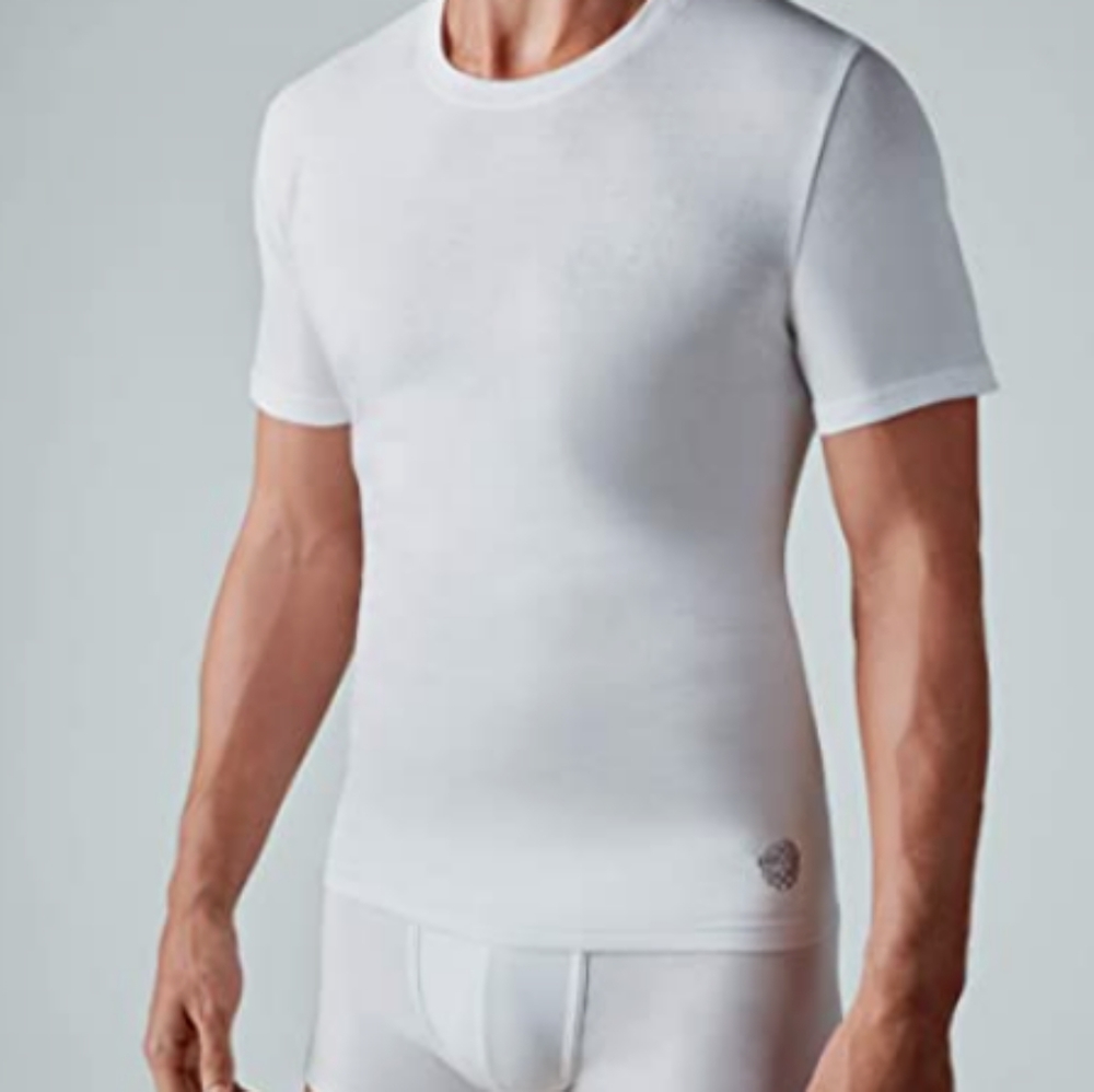 Vince camuto - Men's 3 pack - 100% Cotton - White - T-Shirts - Size Small